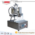 Turn table ultrasonic plastic tube welder with filling system